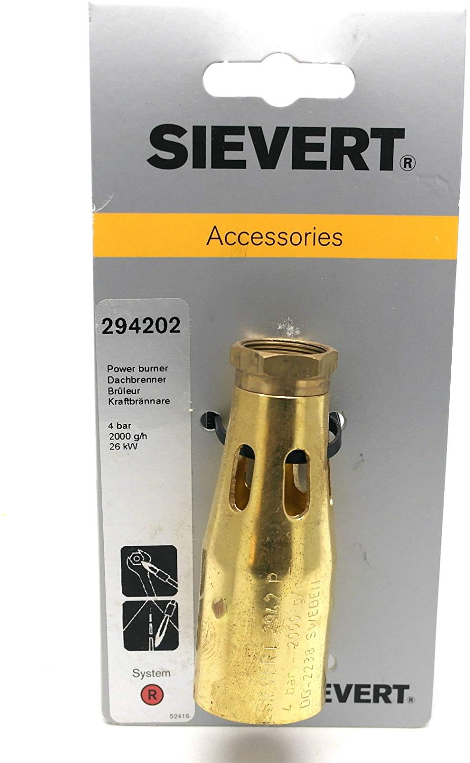 Sievert 294202 32mm Power Burner Fits Pro 86/88 - Image 4